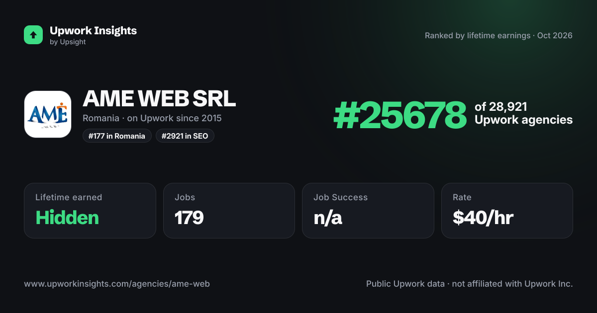 AME WEB SRL share card