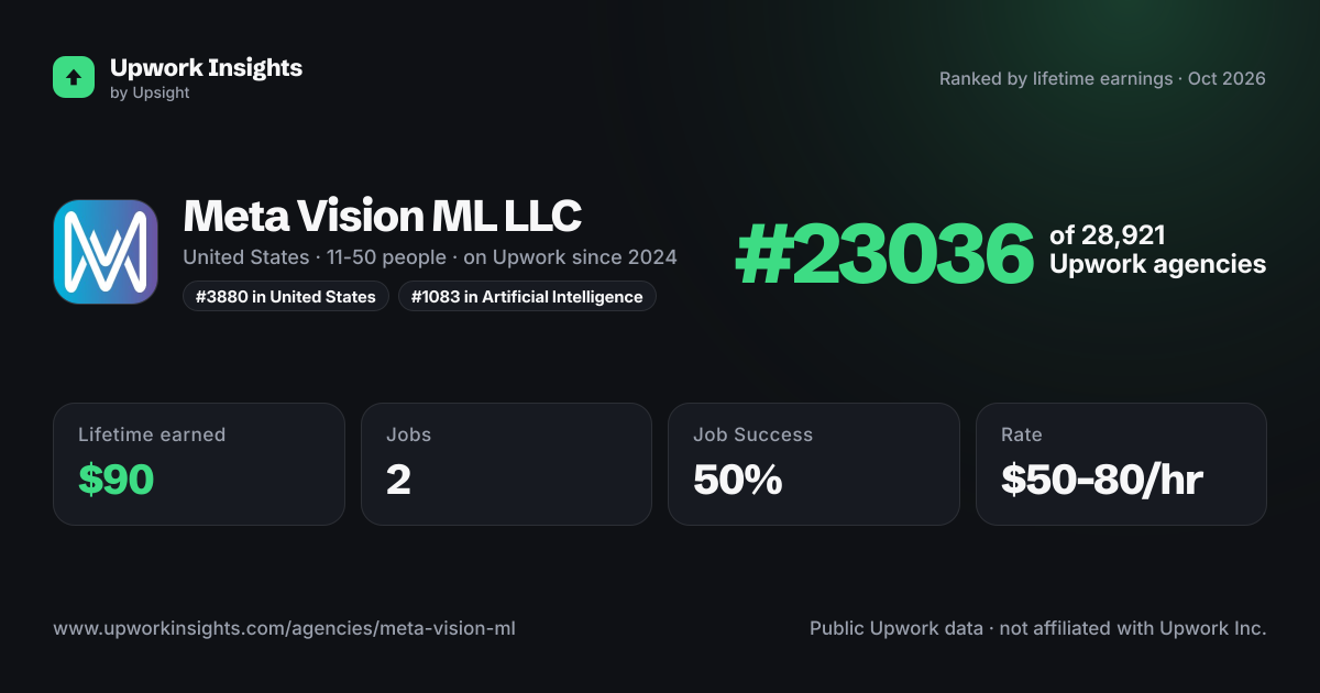 Meta Vision ML LLC share card
