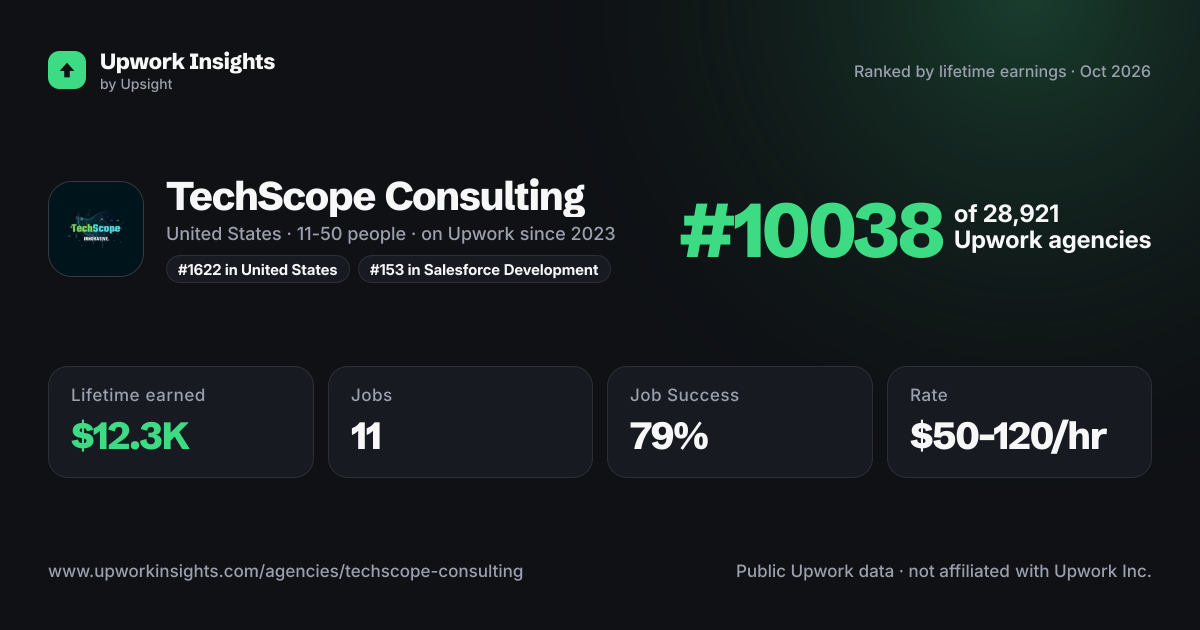 TechScope Consulting share card